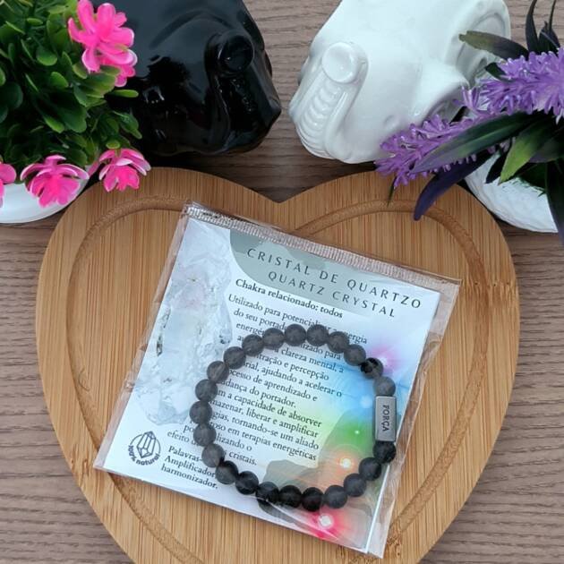 Pulseira de Cristal de Quartzo – O Amplificador Universal